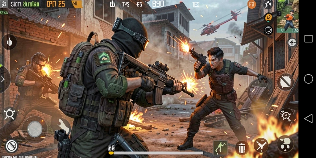 Gameplay seru dan menegangkan dari 8364 dalam aksi FPS.