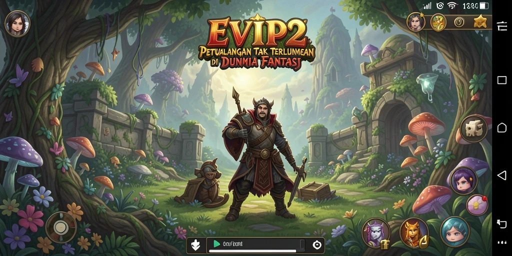 Tampilan gameplay menegangkan dan penuh aksi di EVIP2.