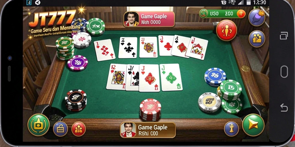 Tampilan gameplay JT777 yang menyenangkan dan interaktif.