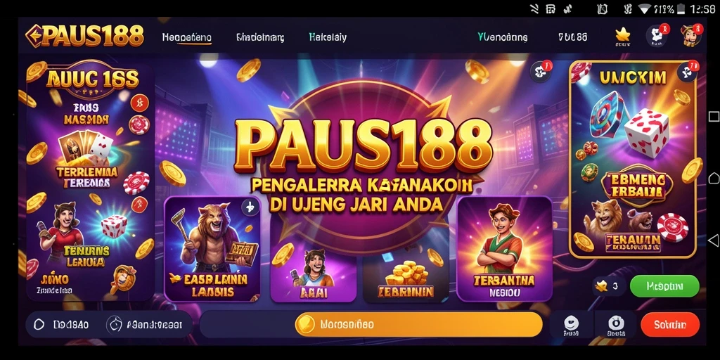 Tampilan menarik dari gameplay PAUS188 yang penuh aksi.