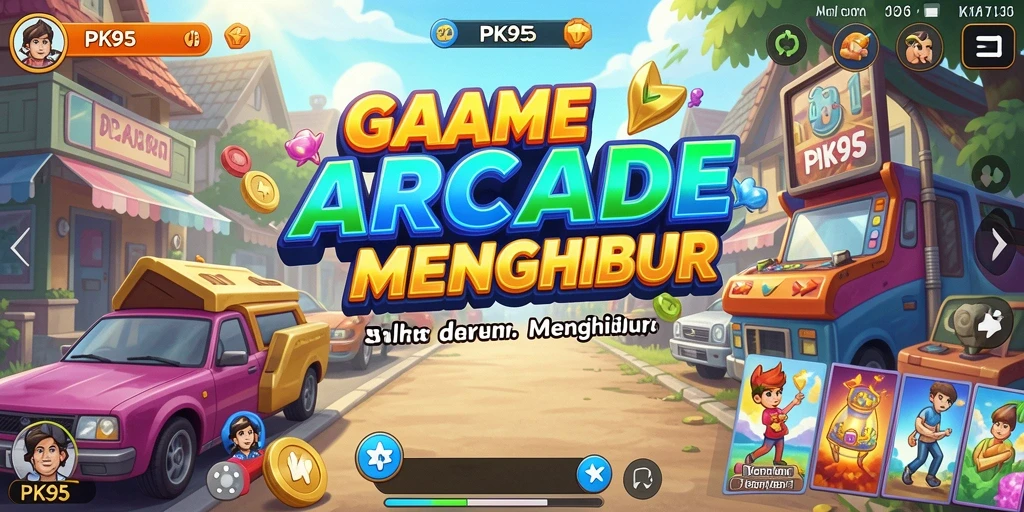 Screenshot gameplay PK95 yang mendebarkan dalam kategori Arcade.